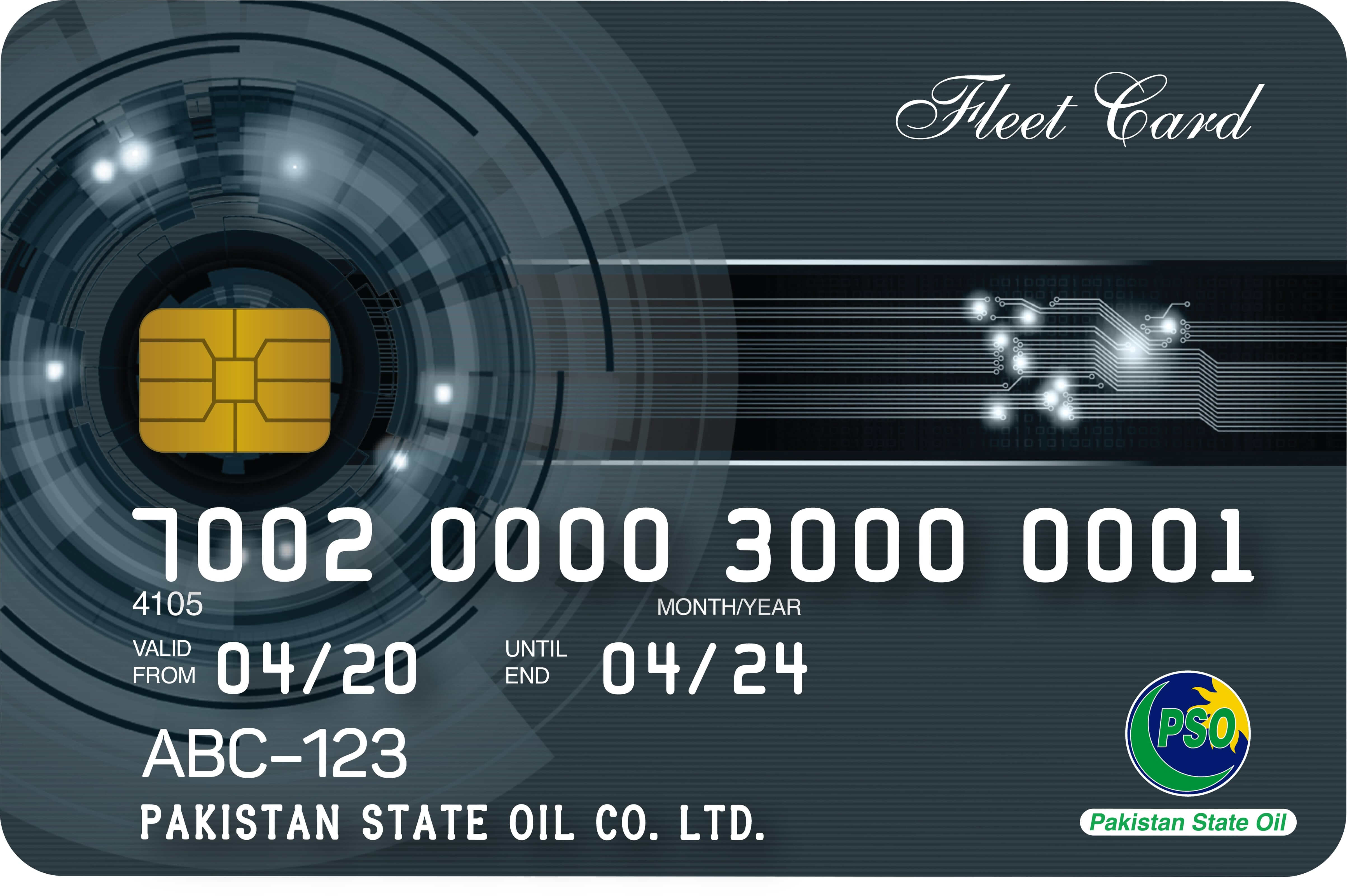 Vehicle-Specific Fleet Card
